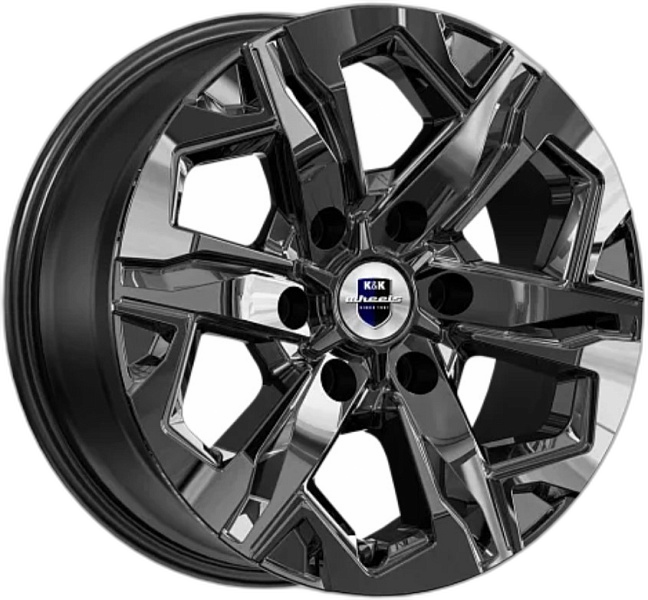 K&K Диск ЛС 17x7,5 6x139,7 Тейт (КС1050) кварц (КиК) 36 /100,1/