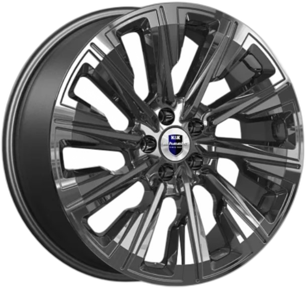 K&K Диск ЛС 19x7,5 5x114,3 Галего (КС1039) кварц (КиК) 45 /67,1/
