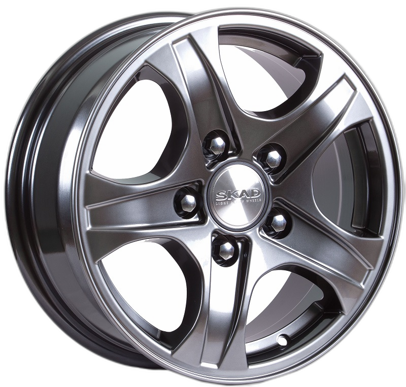Скад Диск ЛС 16x6,5 5x139,7 Калипсо графит (СКАД) 43 /98,5/