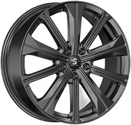 СКАД Premium Series Диск ЛС 19x7 5x108 КР013 (Tiggo 8 Pro) Fury Black (СКАД Premium Series) 45 /60,1/
