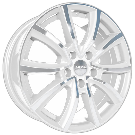 СКАД Диск ЛС 17x7 5x114,3 Онтарио алмаз белый (СКАД) 41 /67,1/