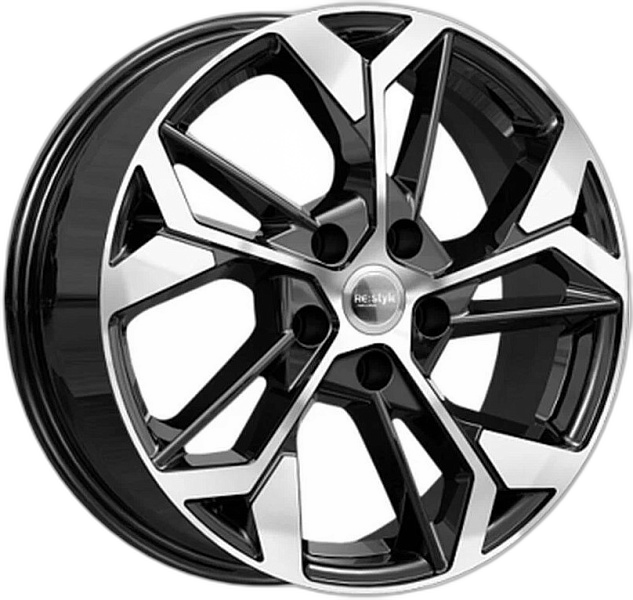 iFree Диск ЛС 17x6,5 5x108 КС1062 (Evolute i-Pro/DFM AX7) алмаз чёрный (iFree) 43 /65,1/