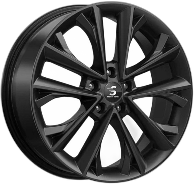 СКАД Premium Series Диск ЛС 18x7 5x114,3 КР012 (Haval F7x) Fury Black (СКАД Premium Series) 40 /64,1/