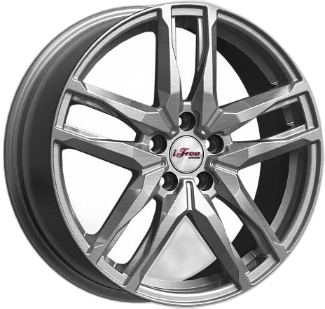 iFree Диск ЛС 18x6,5 5x114,3 Бомбей (КС1075) хай вэй (iFree) 37 /66,6/