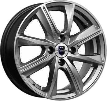 K&K Диск ЛС 15x6 4x100 Арнар (КС890) дарк платинум (КиК) 40 /60,1/
