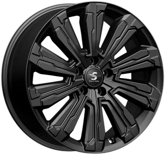 СКАД Premium Series Диск ЛС 20x8 5x108 HUMBER (КР1061) Fury Black (СКАД Premium Series) 46 /63,35/
