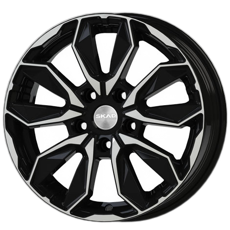 Скад Диск ЛС 16x6 5x114,3 Сочи алмаз (СКАД) 43 /67,1/