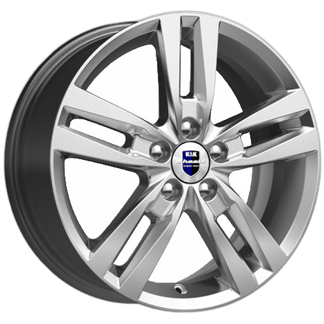 K&K Диск ЛС 16x6,5 5x100 Rassvet (КС868) сильвер (КиК) 48 /56,1/