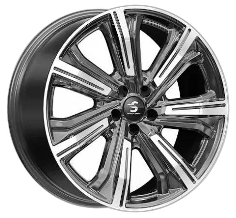 СКАД Premium Series Диск ЛС 20x8,5 5x108 Kleemann (КР1067) Diamond Gloss Graphite) (СКАД Premium Series) 36 /65,1/