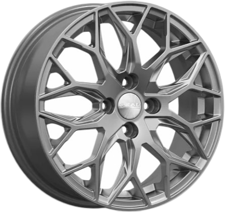 Скад Диск ЛС 16x6 4x100 Фабиан графит (СКАД) 47 /54,1/