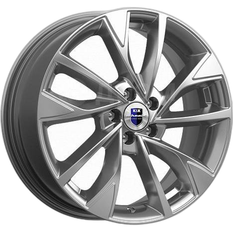 K&K Диск ЛС 17x7 5x112 Роквуд (КС900) дарк платинум (КиК) 40 /57,1/