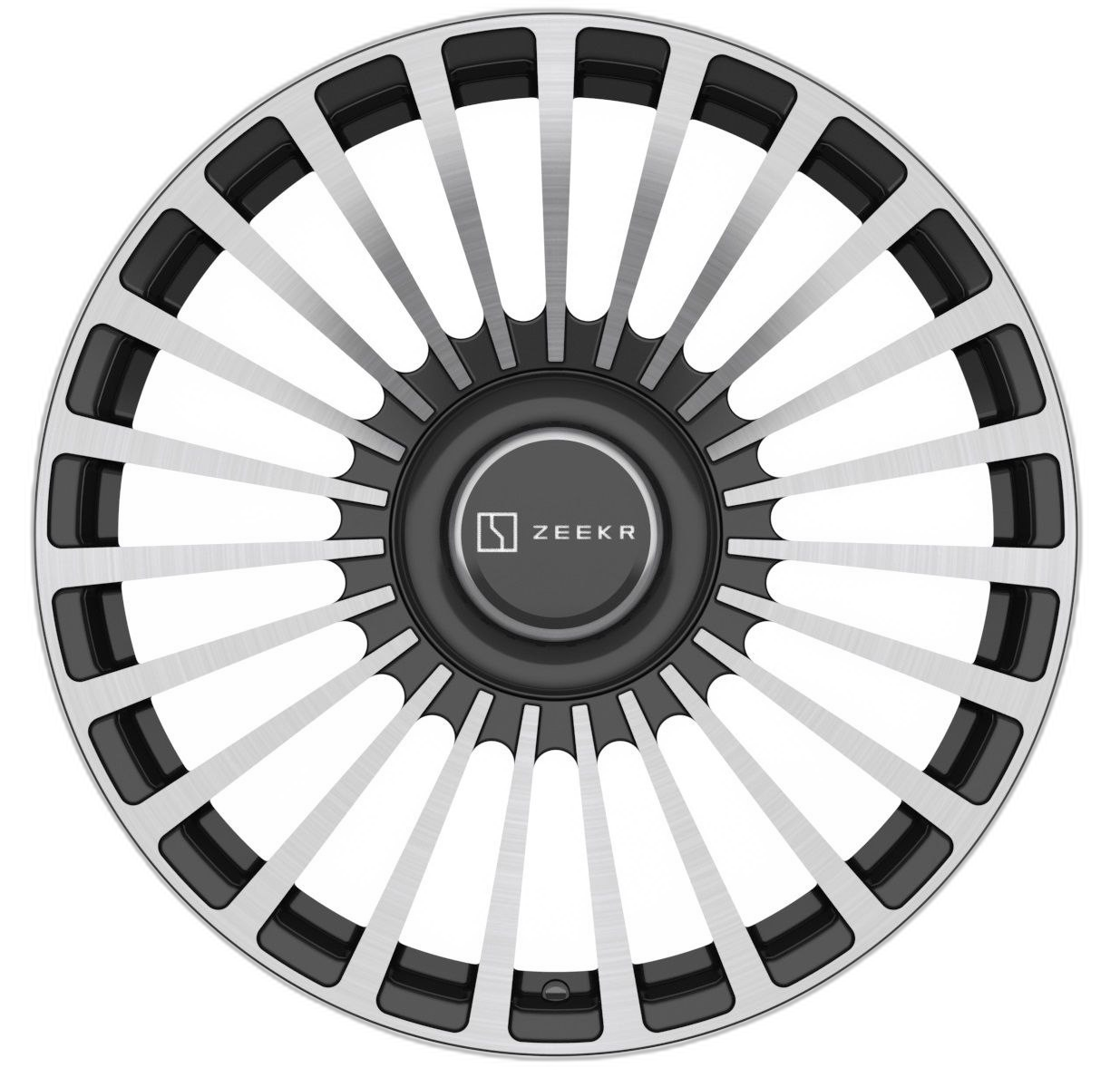 Vissol Диск ЛС 20x8,5 5x108 F-1298 Forged (Zeekr) Gloss Black with Machined Face (VISSOL) 40 /63,4/
