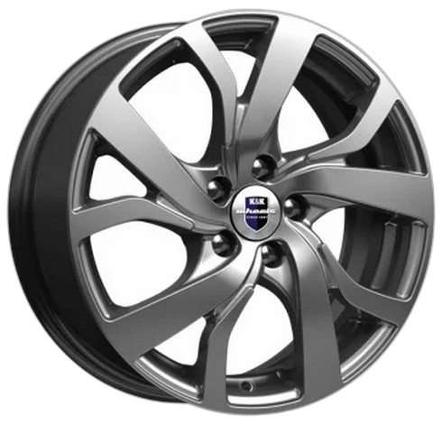K&K Диск ЛС 16x6,5 5x108 Палермо (КС607) дарк платинум (КиК) 50 /63,35/
