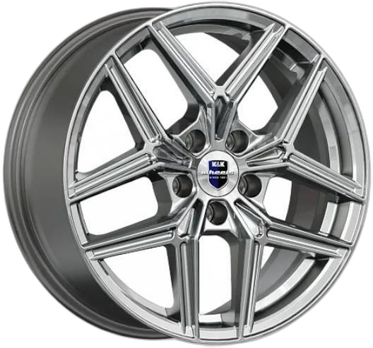 K&K Диск ЛС 17x7 5x114,3 Юнион (КС1025) дарк платинум (КиК) 45 /67,1/