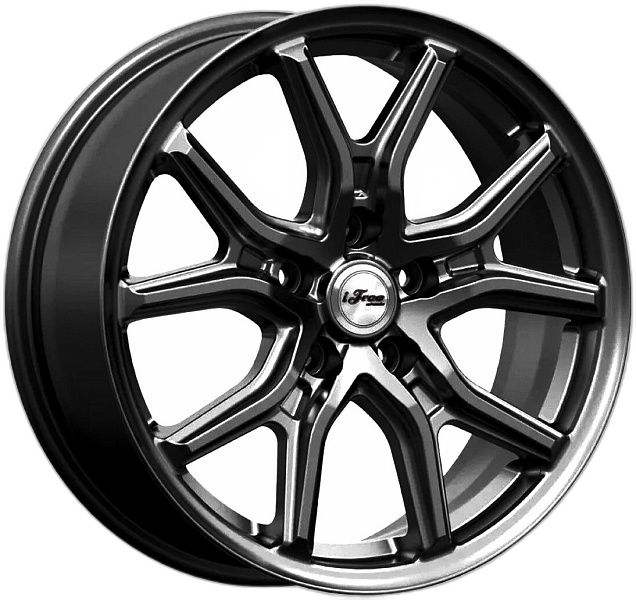 iFree Диск ЛС 17x6,5 5x108 Страйк (КС1080) BK (iFree) 33 /60,1/