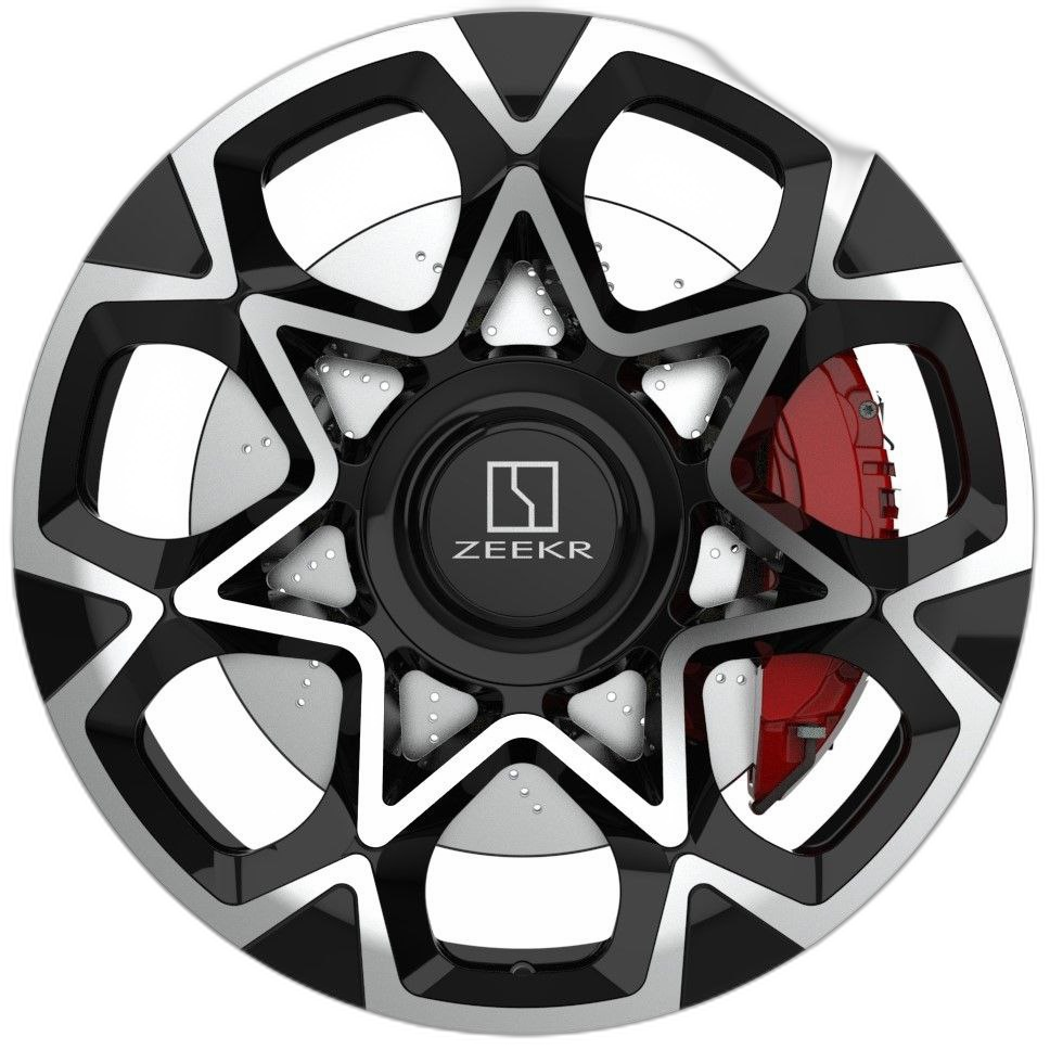 Vissol Диск ЛС 21x8,5 5x108 F-1946 Forged (Zeekr) Gloss Black with Machined Face (VISSOL) 40 /63,4/