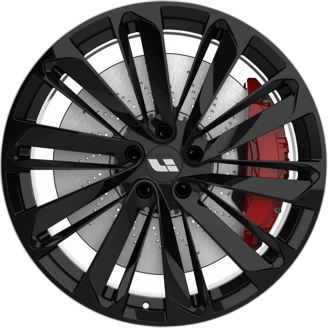 Vissol Диск ЛС 21x9 5x120 F-1290L Forged (Li L7) Gloss Black (VISSOL) 45,5 /62,5/