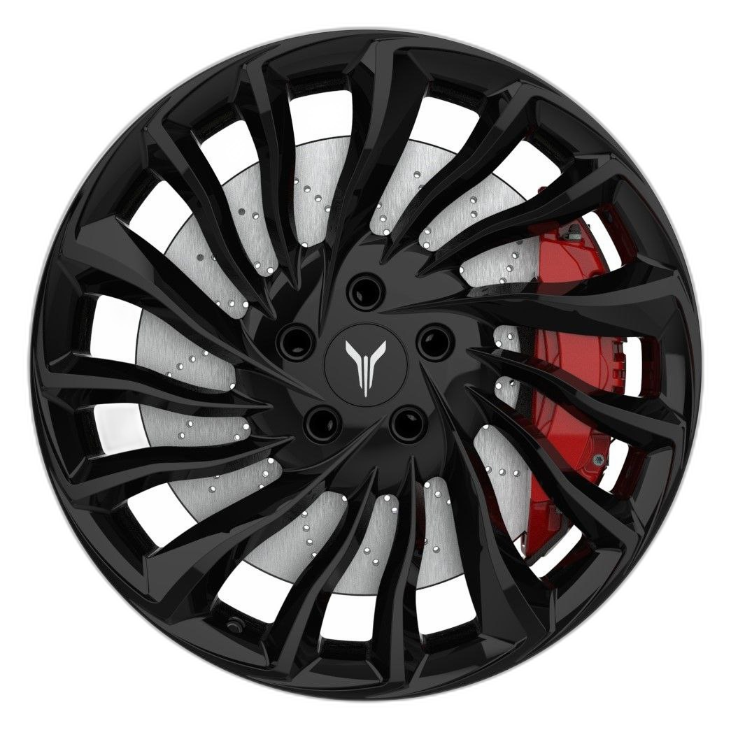 Vissol Диск ЛС 22x8,5 5x120 F-3032R Forged (Voyah Dream) Gloss Black (VISSOL) 30 /66,1/
