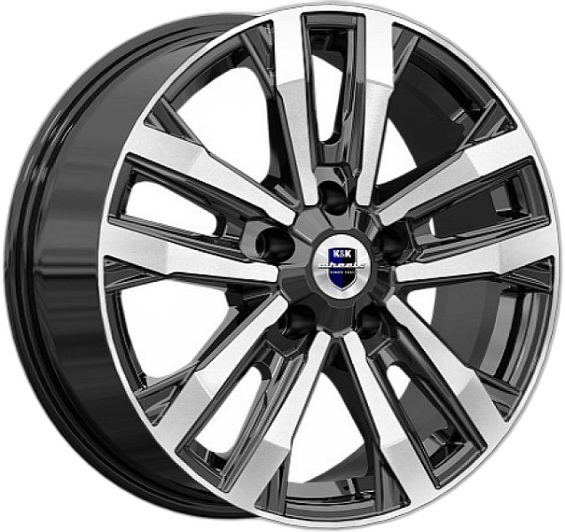 K&K Диск ЛС 18x8 5x150 Мичиган (КС1107) алмаз чёрный (КиК) 56 /110,1/