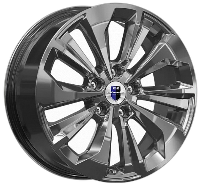K&K Диск ЛС 17x7 5x108 Авиор (КС936) кварц (КиК) 50 /63,35/