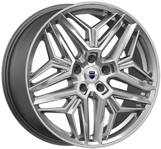 K&K Диск ЛС 19x7 5x114,3 Колумб (КС1038) дарк платинум (КиК) 45 /67,1/