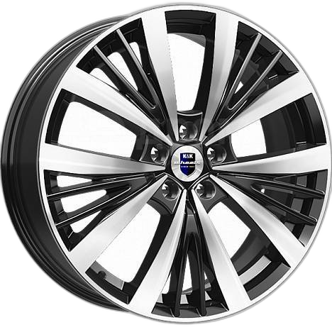 K&K Диск ЛС 19x7,5 5x114,3 Марвел (КС881) алмаз чёрный (КиК) 50 /67,1/