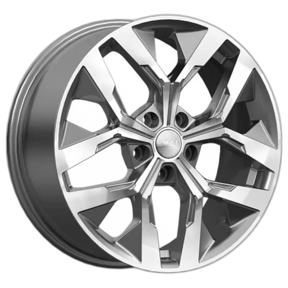 Скад Диск ЛС 18x7,5 5x114,3 Ламберт алмаз графит (СКАД) 45 /67,1/