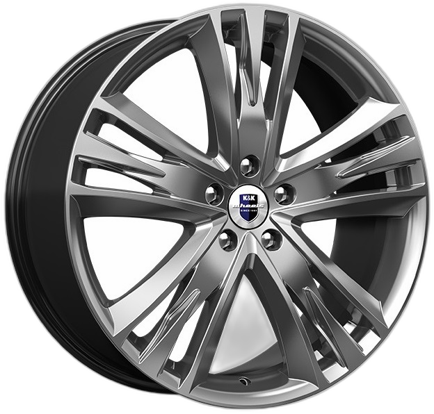 K&K Диск ЛС 20x8,5 5x115 Атлас (КС661М) дарк платинум (КиК) 38 /70,2/