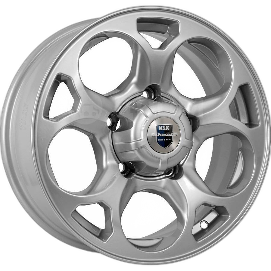 K&K Диск ЛС 16x7 5x139,7 Линкс (КС1057) сильвер (КиК) 35 /108,5/