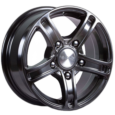 Скад Диск ЛС 15x6,5 5x139,7 Трофи графит (СКАД) 40 /98,5/