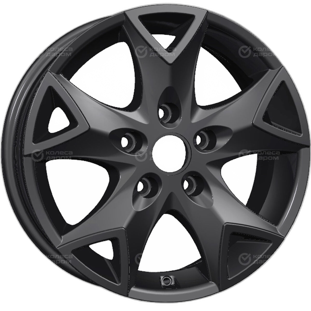 Carwel Диск ЛС 16x6,5 5x118 Конго 1615 (Ducato/Boxer) BL (Carwel) 50 /71,1/