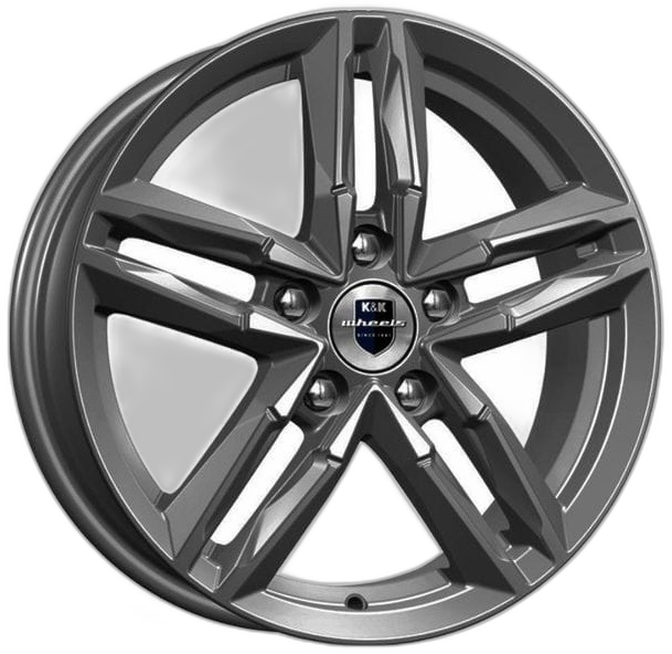 K&K Диск ЛС 16x6 5x105 Sayan (КС731) дарк платинум (КиК) 39 /56,6/