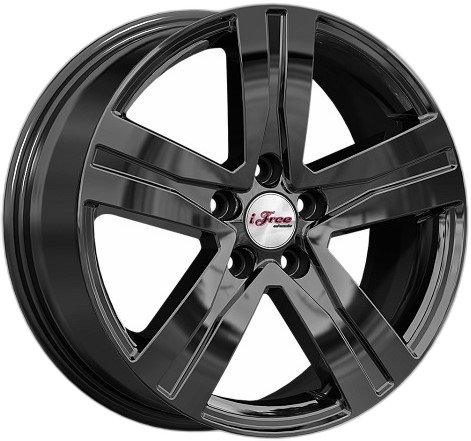 iFree Диск ЛС 17x7 5x114,3 Rebel (КС913) BK (iFree) 50 /67,1/