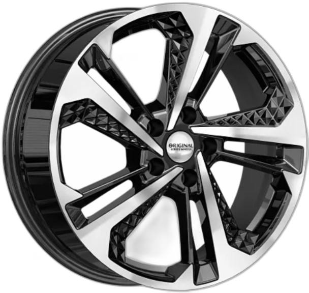 Скад Диск ЛС 18x7 5x114,3 KL-1069 алмаз (СКАД) 45 /66,1/