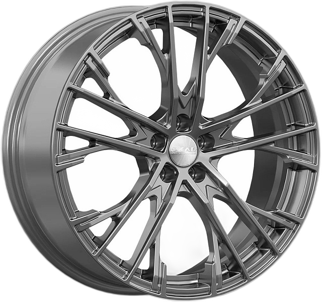 Скад Диск ЛС 19x7,5 5x114,3 Ларго графит (СКАД) 46 /67,1/