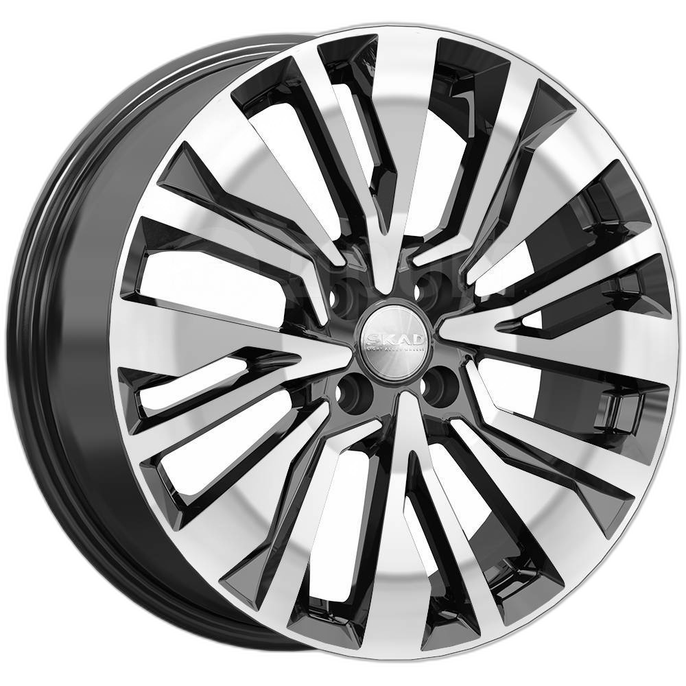 Скад Диск ЛС 17x6,5 4x100 Тимару алмаз (СКАД) 48 /60,1/