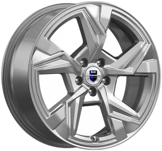 K&K Диск ЛС 18x7,5 5x114,3 Кайан (КС1012) дарк платинум (КиК) 35 /60,1/