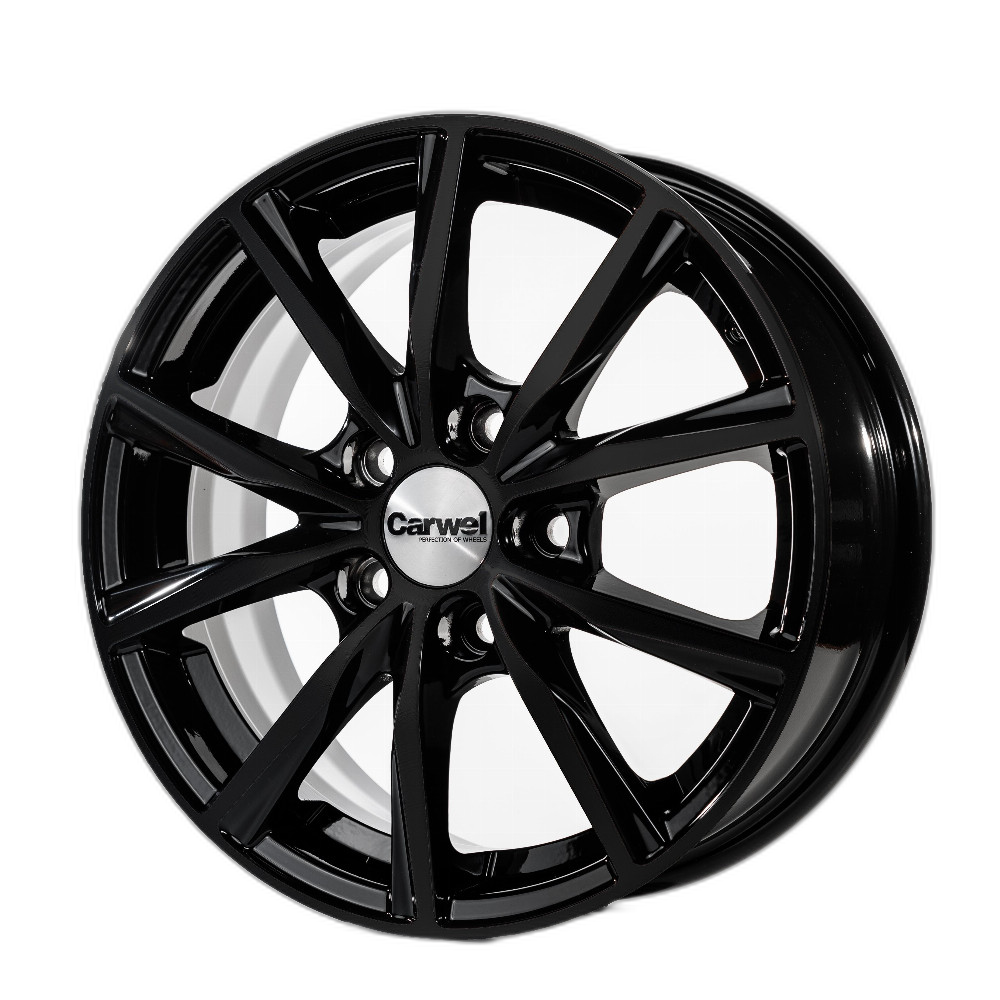 Carwel Диск ЛС 15x6 5x100 Гамма 115 BK (Carwel) 38 /57,1/