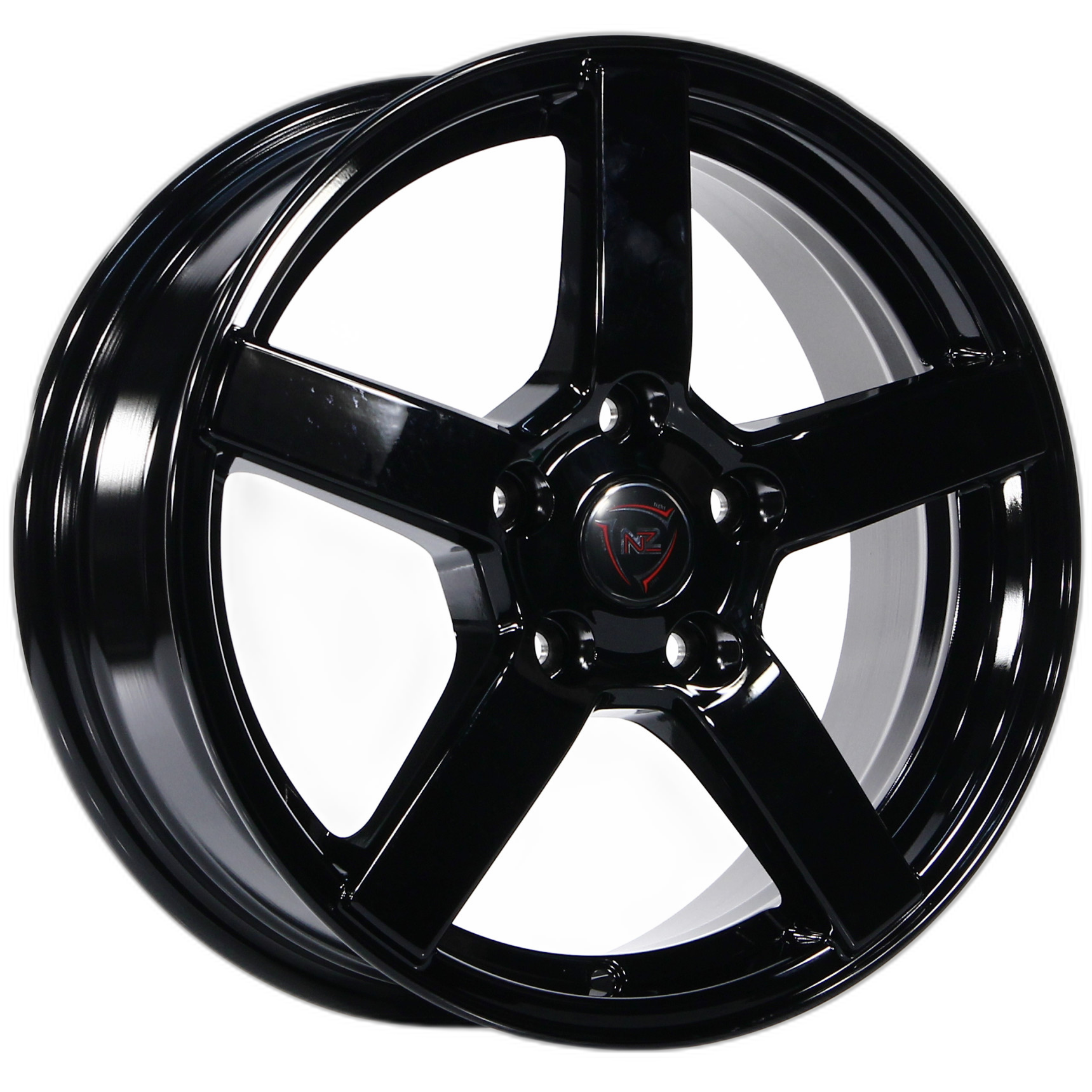 NZ Диск ЛС 17x7 4x100 R-02 Black (NZ) 41 /60,1/