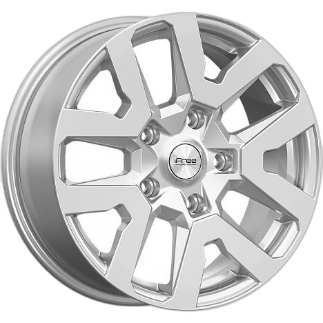 iFree Диск ЛС 17x7 5x139,7 Трикстер (Niva) (КС1170) сильвер (iFree) 40 /98/
