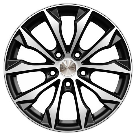 Скад Диск ЛС 16x6 4x100 Нагоя алмаз бархат новый (СКАД) 41 /60,1/
