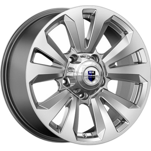 K&K Диск ЛС 18x8 5x139,7 Ла-Пас (КС897) дарк платинум (КиК) 0 /108,5/