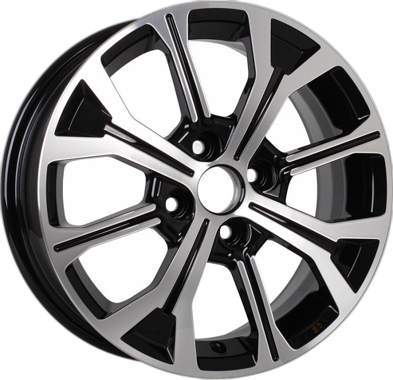 iFree Диск ЛС 15x6 4x100 КС945 (Vesta) алмаз чёрный (iFree) 50 /60,1/