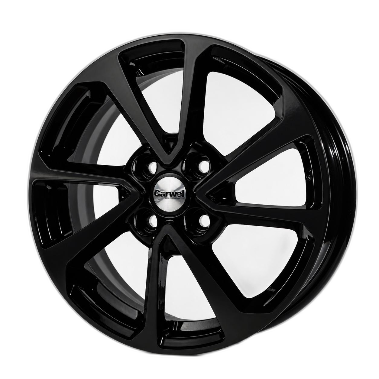 Carwel Диск ЛС 15x6 4x100 Ессей 105 (Solaris II) BK (Carwel) 46 /54,1/