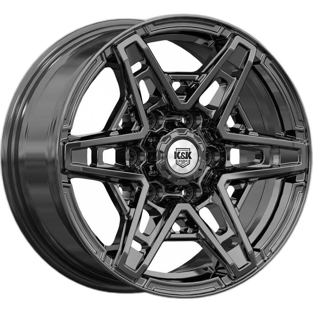 K&K Диск ЛС 17x8 6x139,7 Блэкберн (КС1129) кварц (КиК) 30 /106,1/