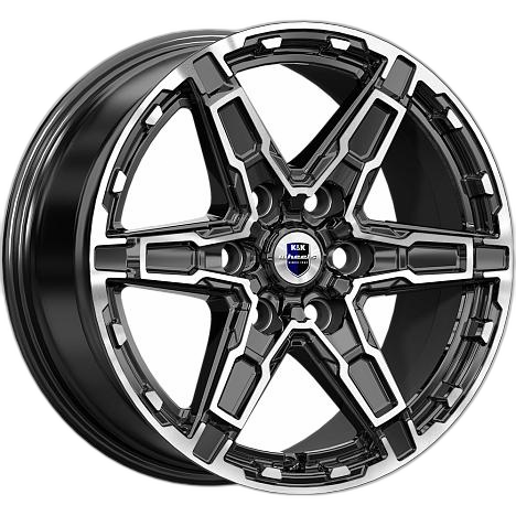 K&K Диск ЛС 18x8 6x139,7 Дистрикт (КС1159) алмаз чёрный (КиК) 30 /106,1/
