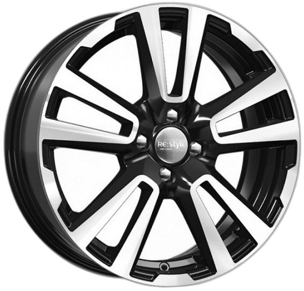 iFree Диск ЛС 17x6,5 5x114,3 КС874 (Kaptur) алмаз чёрный (iFree) 50 /66,1/