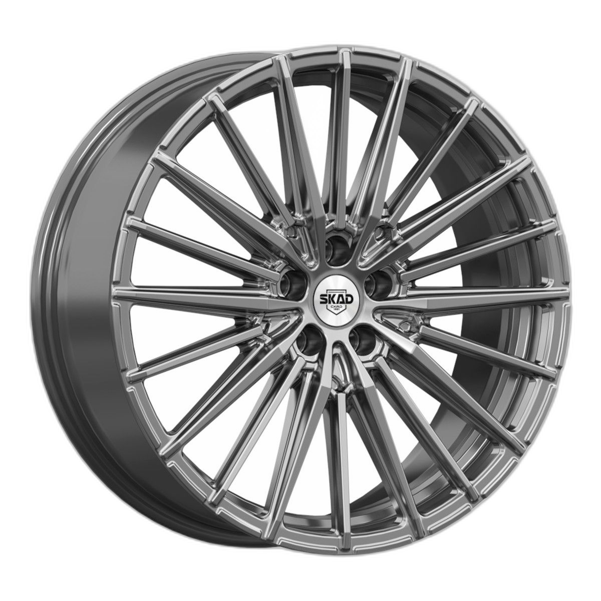 СКАД Диск ЛС 20x7,5 5x108 Оливер графит (СКАД) 45 /60,1/