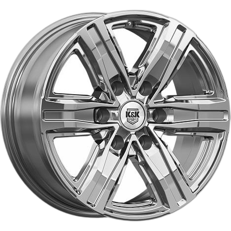 K&K Диск ЛС 17x7,5 6x139,7 R8 (КС1174) дарк платинум (КиК) 25 /106,1/