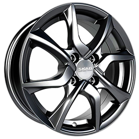 Скад Диск ЛС 15x6 4x114,3 Тулон графит (СКАД) 44 /67,1/